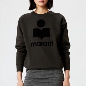 Isabel Étoile Marant faded black Sweatshirt